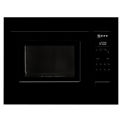 Neff H53W50S3GB Built-In Microwave, Black